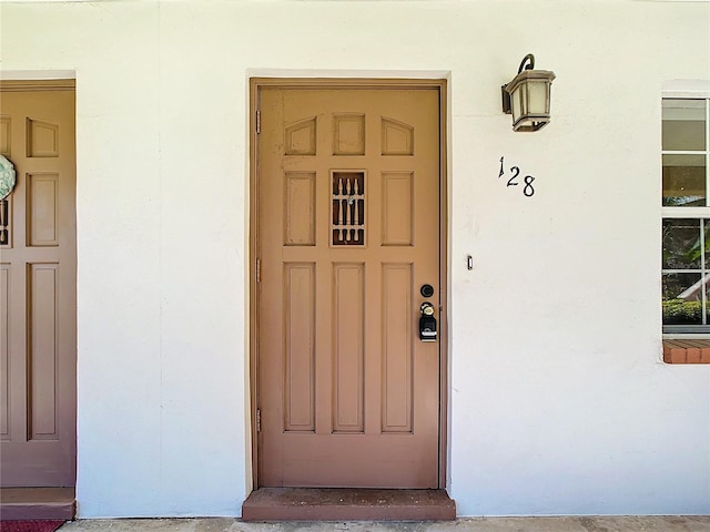 view of property entrance