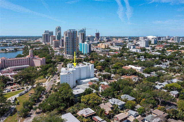 view of aerial view