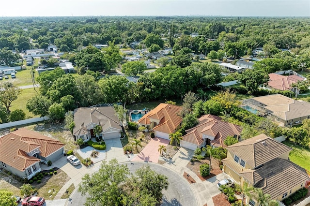 view of aerial view