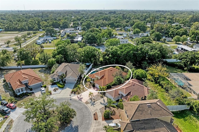 view of drone / aerial view