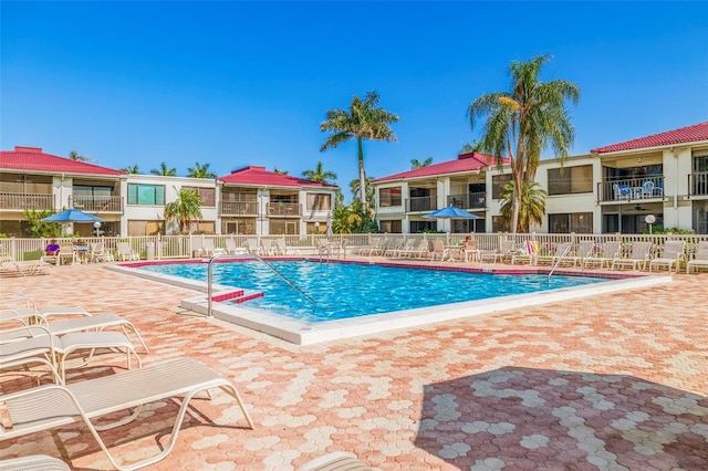 view of swimming pool