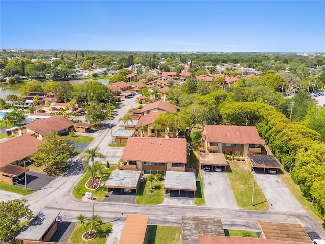 view of aerial view