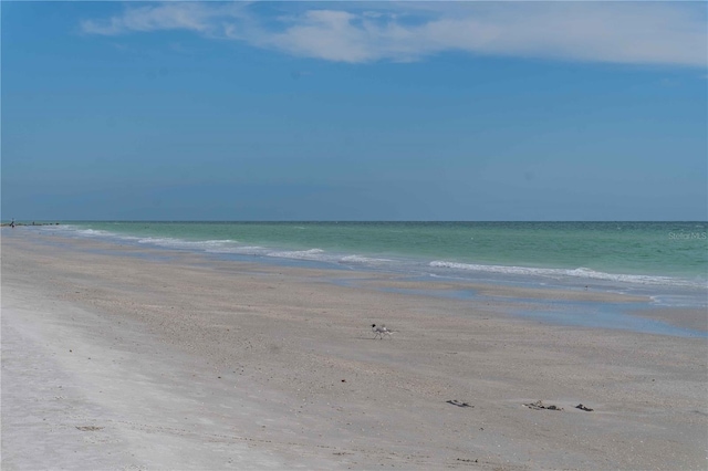 water view featuring a view of the beach