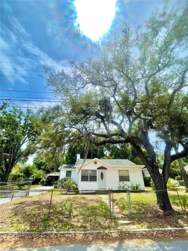 view of ranch-style home