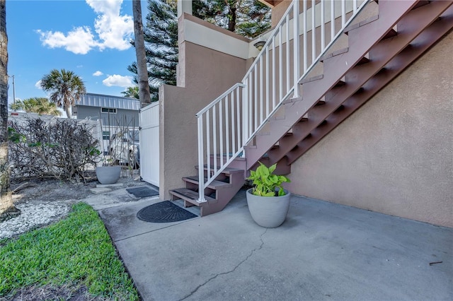 exterior space with a patio area