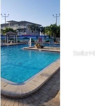 view of pool featuring a gazebo