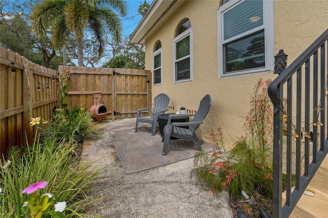 view of patio