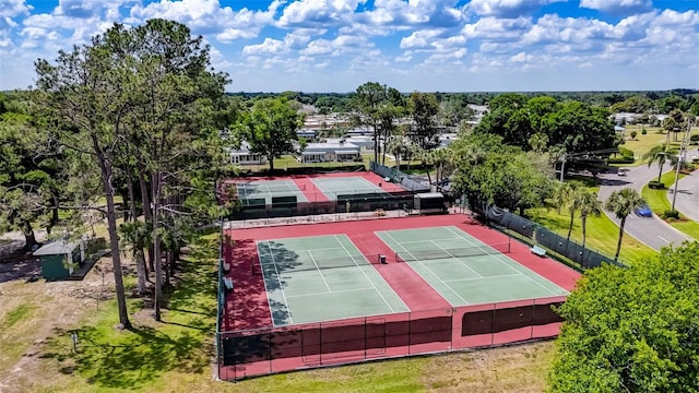 view of sport court