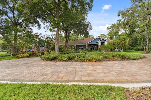 view of ranch-style home