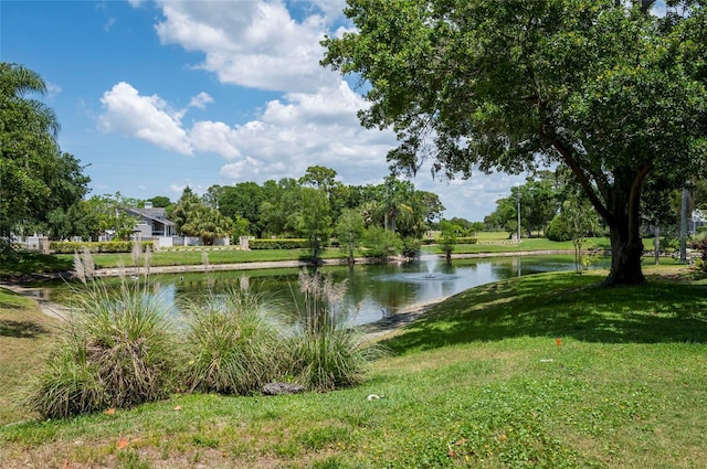 property view of water