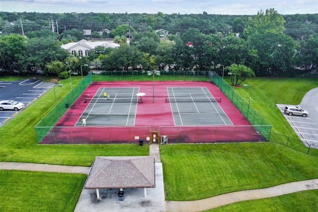 view of aerial view