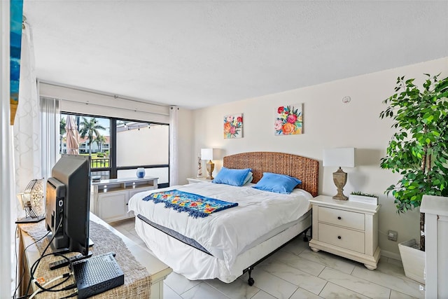 view of tiled bedroom