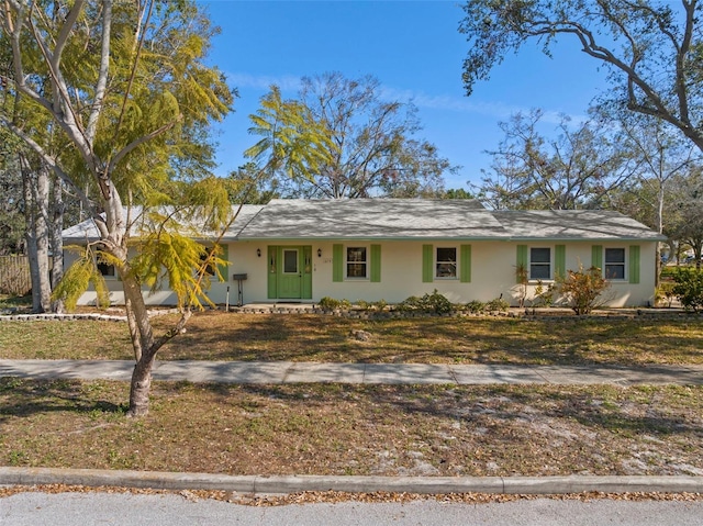 view of ranch-style house