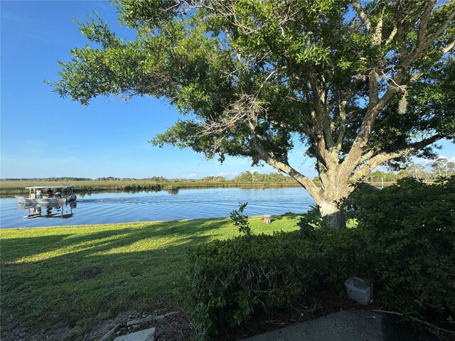 exterior space featuring a boat dock