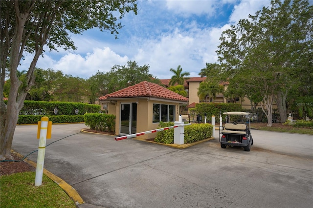 view of mediterranean / spanish-style house