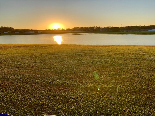 property view of water