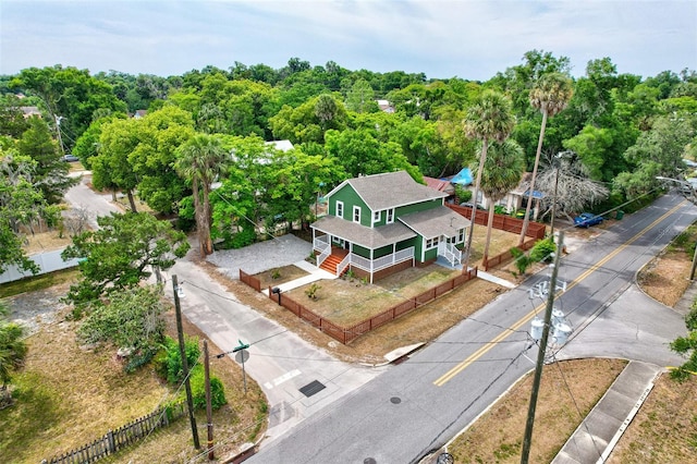 view of drone / aerial view