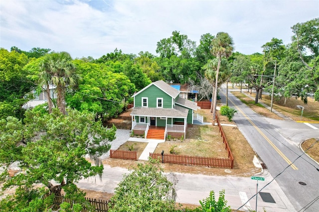 view of birds eye view of property