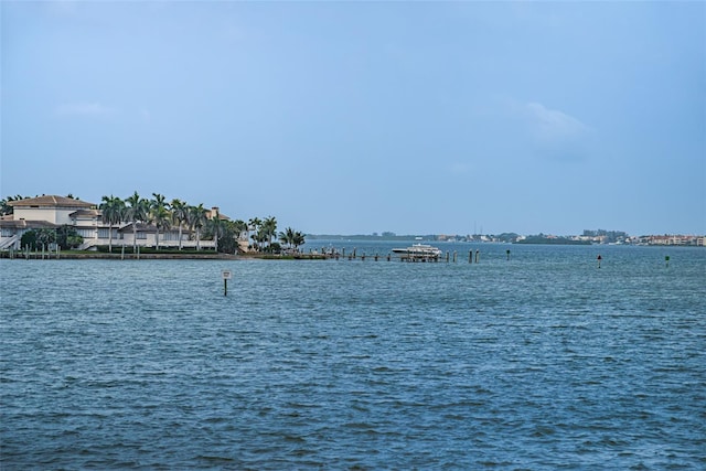 view of water feature