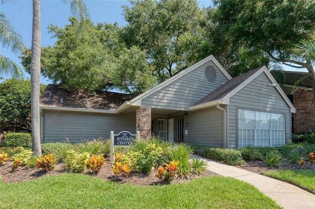 view of ranch-style home