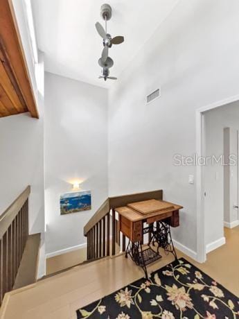 dining room featuring wood-type flooring