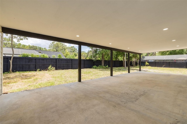 7414 Van Dyke Rd, Odessa, FL 33556 - view of patio with a carport