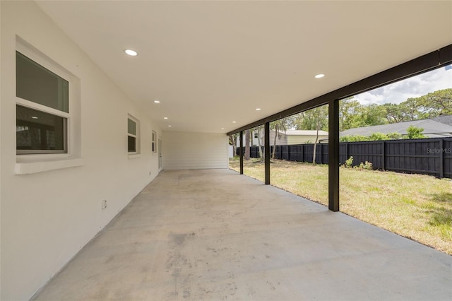 7414 Van Dyke Rd, Odessa, FL 33556 - view of patio / terrace with a carport