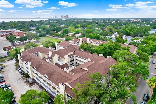 view of aerial view