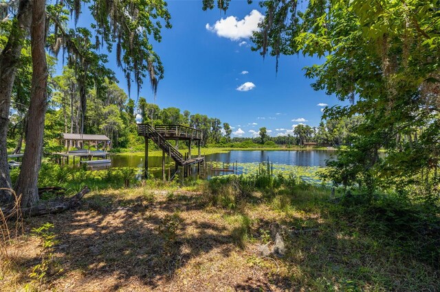 property view of water