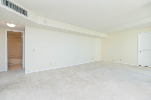 empty room with carpet floors