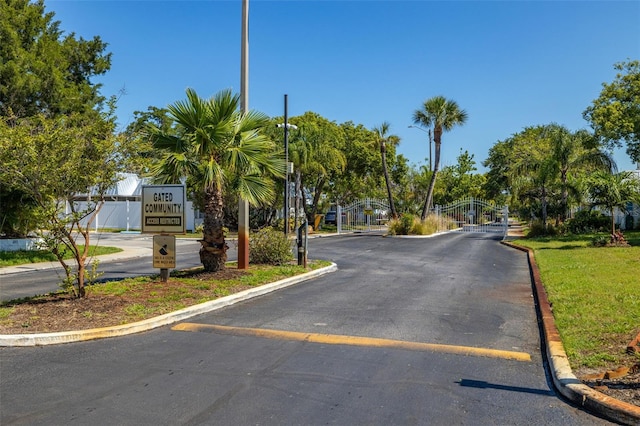 view of road