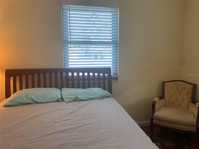 bedroom featuring multiple windows