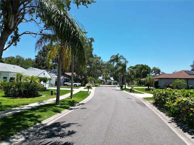 view of road