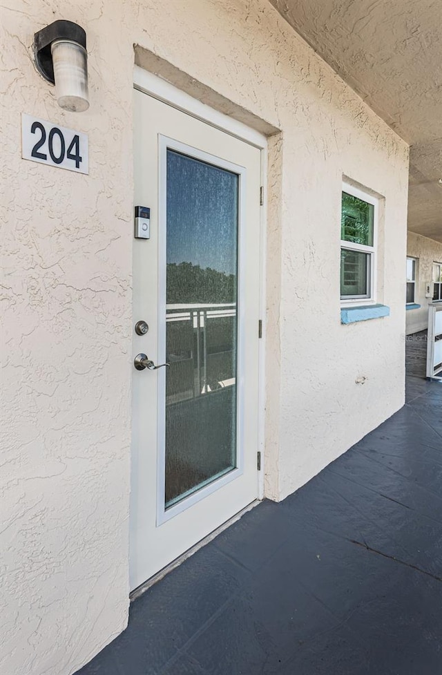 view of property entrance