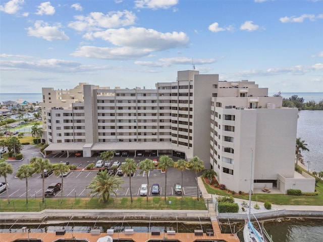 6035 Sea Ranch Dr Unit 505, Hudson, FL 34667 - view of apartment building / complex with a water view