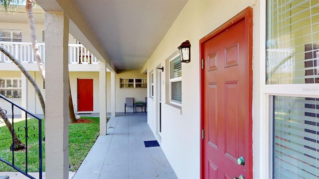 view of property entrance