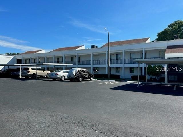 view of car parking