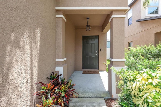 view of entrance to property