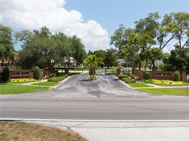 view of road