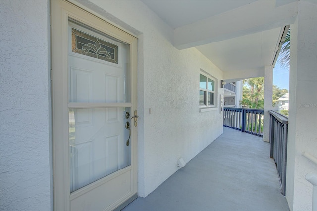 view of property entrance