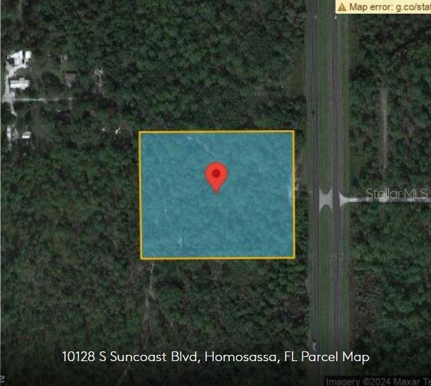 10128 S Suncoast Blvd, Homosassa FL, 34446 land for sale