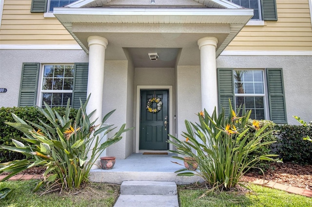 view of property entrance