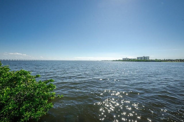 view of water feature