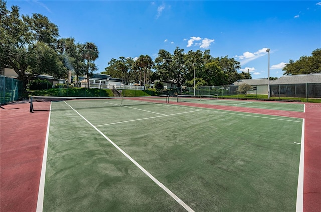 view of sport court with basketball court