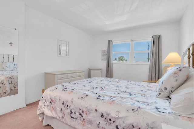 bedroom featuring carpet floors