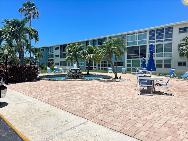 view of swimming pool