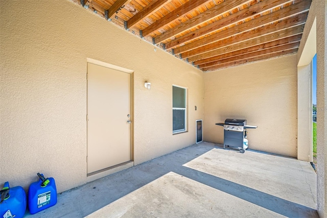 view of patio / terrace featuring area for grilling