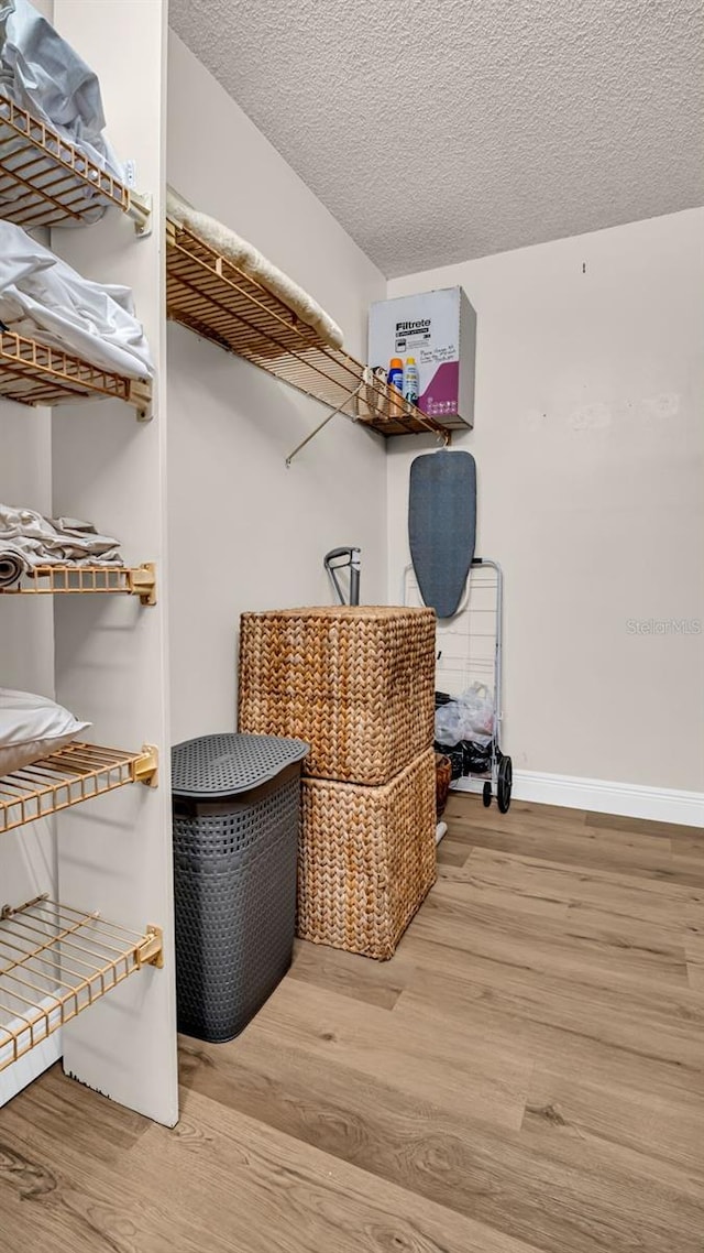 interior space featuring light hardwood / wood-style floors