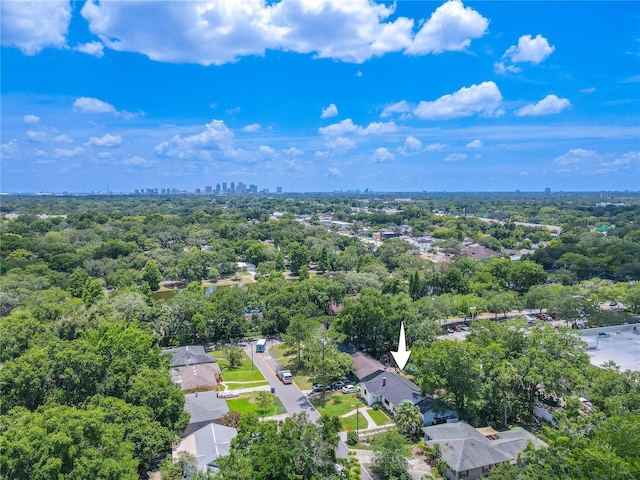 aerial view