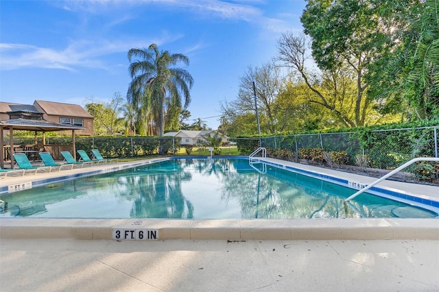 view of swimming pool